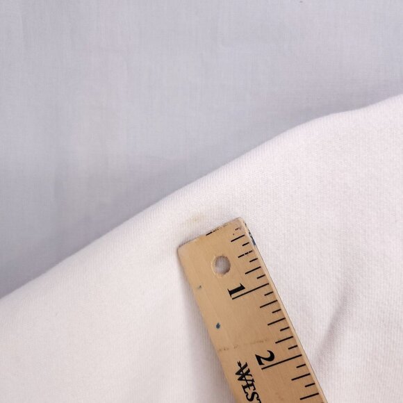 Good American Sweatshirt Cropped Short Sleeve Womens Size 2 Quarter Zip - Picture 6 of 16